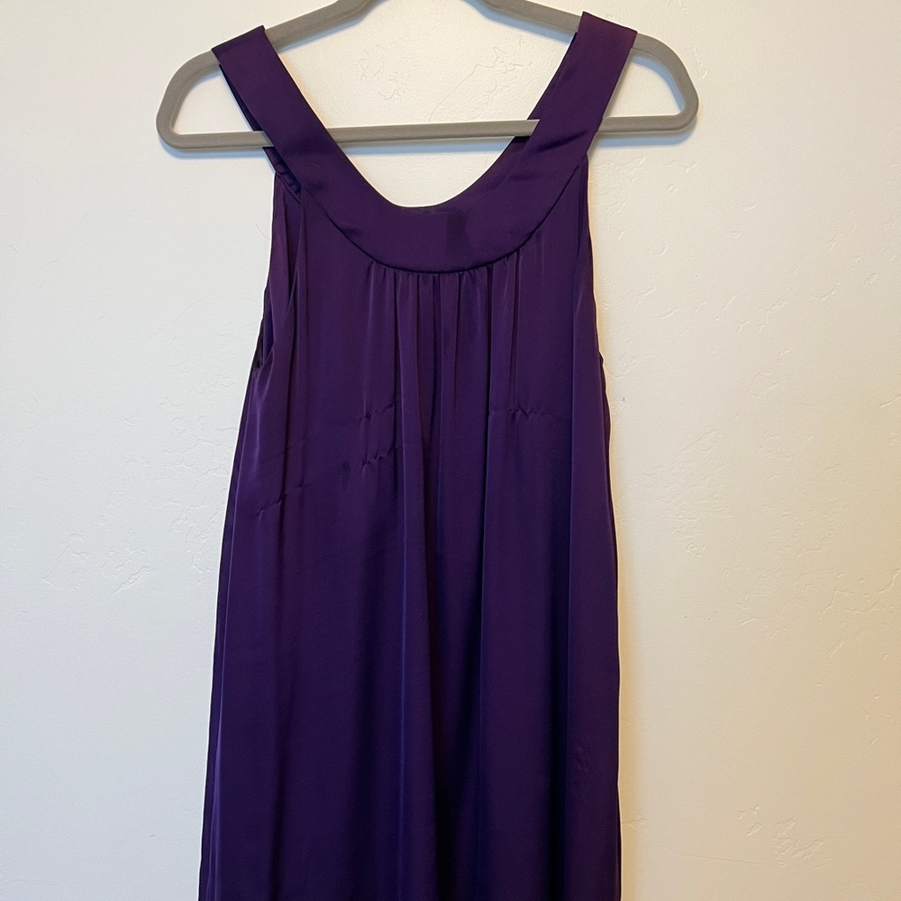 Purple silk Alice & Olivia dress XS